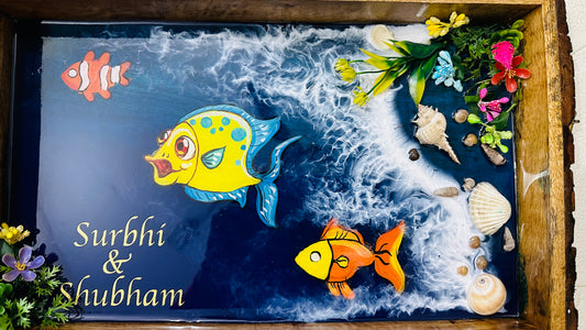 Customised trays with Name for Gifting Purpose
