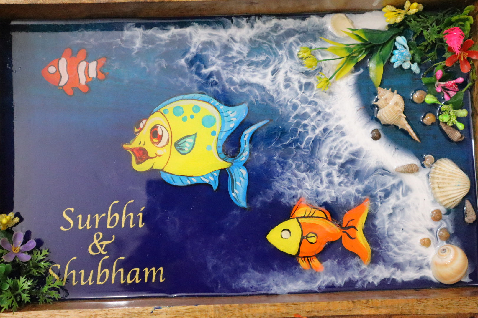 Customised trays with Name for Gifting Purpose