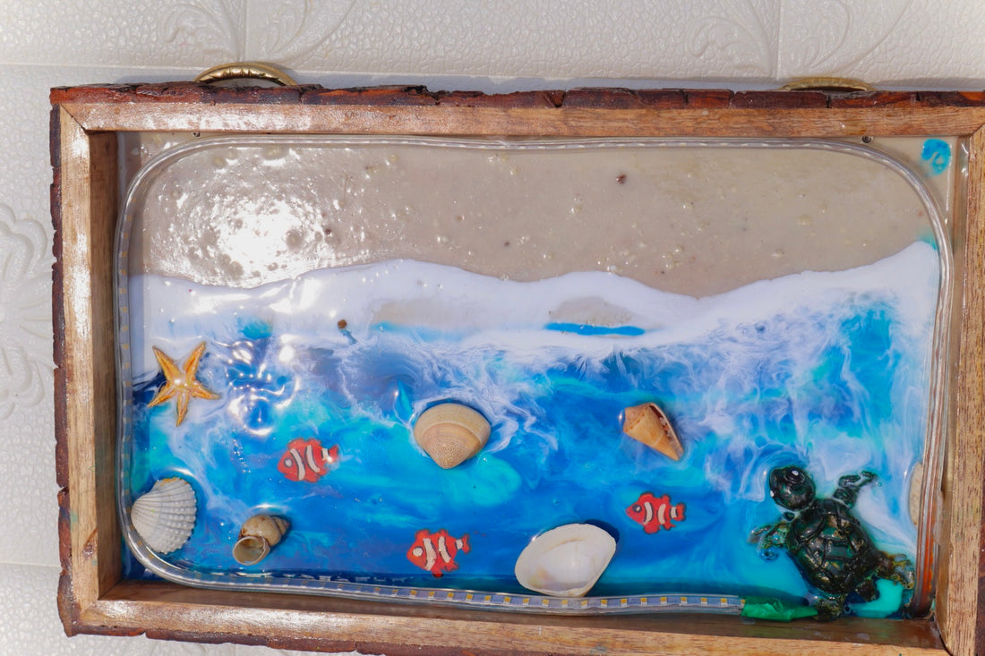 Custom Resin Nemo Fish Name Plate | Ocean Theme  Home Name Plates