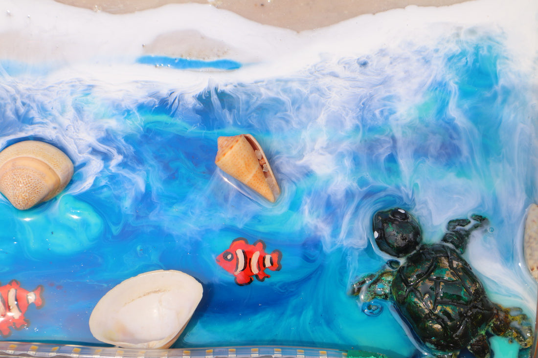 Custom Resin Nemo Fish Name Plate | Ocean Theme  Home Name Plates