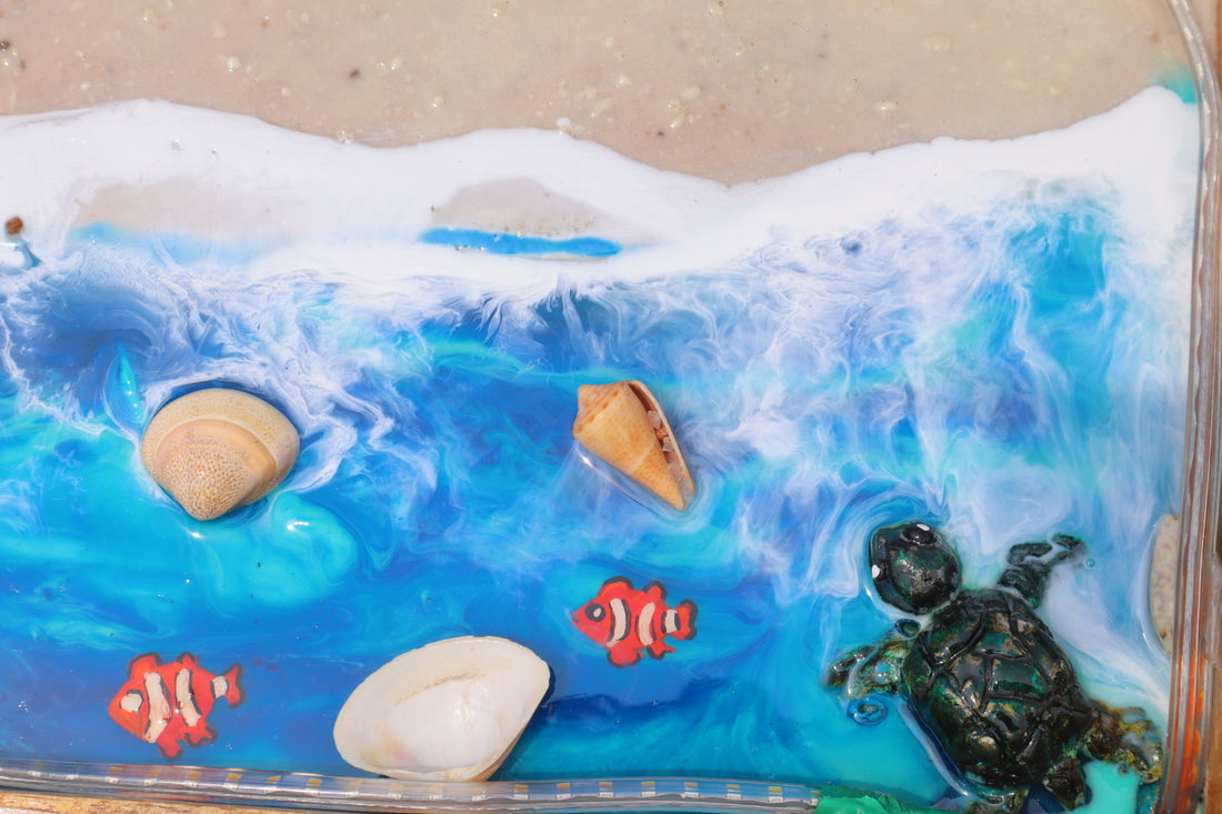 Custom Resin Nemo Fish Name Plate | Ocean Theme  Home Name Plates