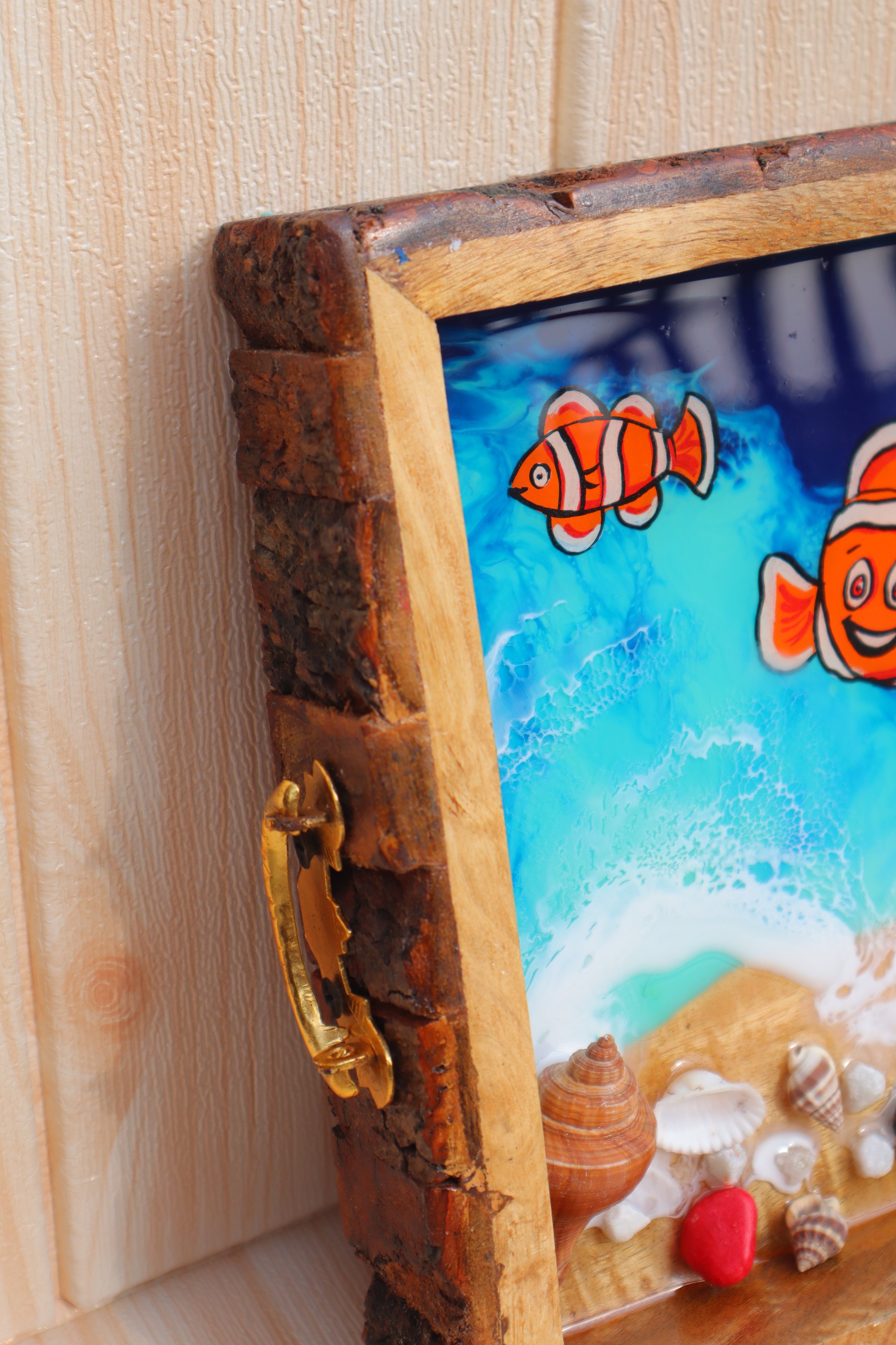 NEMO Fish Rectangle  Resin Serving Tray